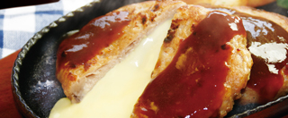 チーズインハンバーグ